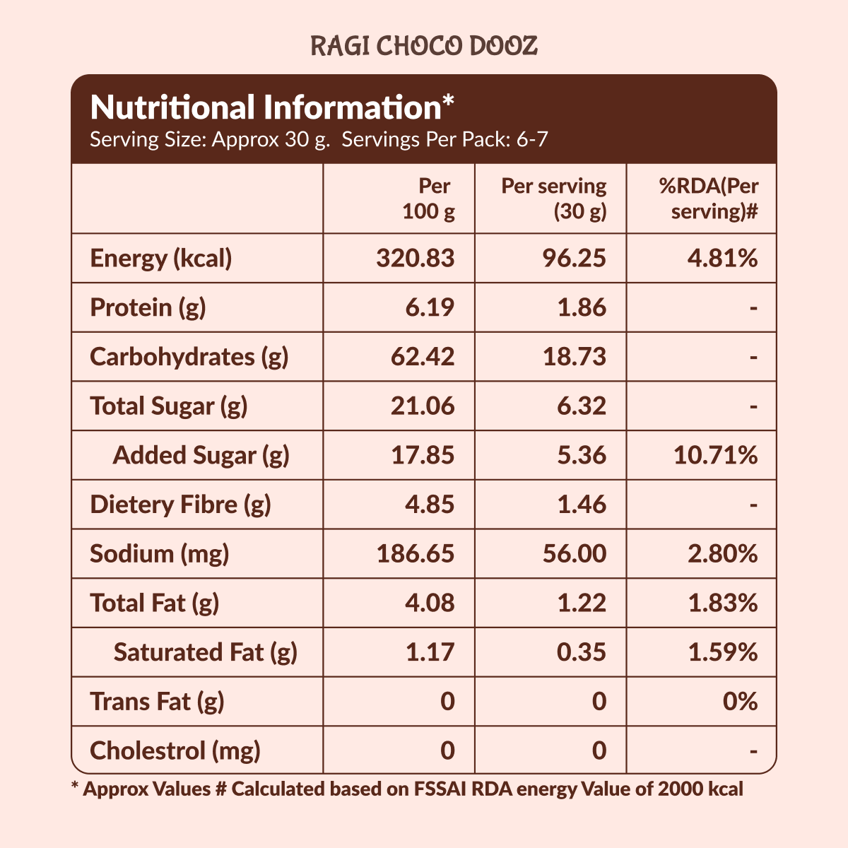 Instant Millet Noodles & Ragi Choco Dooz (Ragi Cereal)– 420g (120g + 300g)